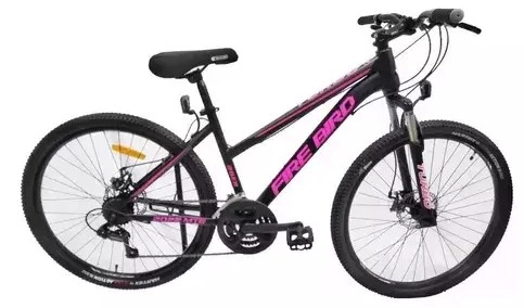 BICI FIREBIRD MTB DAMA R26- 21V LTWOO FRENO A DISCO NEGRO TALLE M