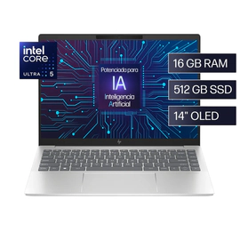 NOTEBOOK HP PAVILION PLUS 14-EW1000LA ULTRA 5-125H 16GB 512GB 14 OLED W11H (A1U