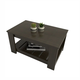 Mesa Tables Ratona De Living Melamina 68 X 45 X 36 WENGUE HABANO
