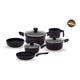 Batería De Cocina Antiadherente Lüsqtoff 9 Piezas