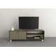 Rack Mesa Para Led Tv 4100 Minimalista Nordico Moderna Nogal con Gris