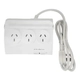 Estabilizador De Tension Puertos Usb Prolongador 2 Metros