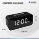 Reloj Despertador Suono AYV0119 Bluetooth Negro 19-23SUO077