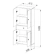 MULTIFUNCION ECO CPATAS ORLANDI JA 732 PREMIUM - JACARANDA 4 PUERTAS 1 CAJON 2