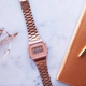 RELOJ CASIO VINTAGE B-640WC-5A - COBRE PULSERA DIGITAL