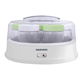 Yogurtera Daewoo YM6716 Automatica con 7 Vasos Blanca