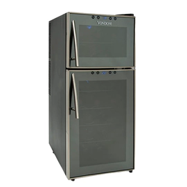 Cava de Vino Vondom T20ACERO Línea Acero Doble Temp 21 Bot