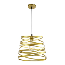 Colgante Twist 330X250Mm 1 Luz Oro