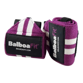 Muñequeras Elasticas Balboafit Fitness Violeta Y Blanco S Gimnasio Gym