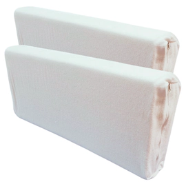 2 Almohadas Inteligentes Viscoelásticas 70cm C/ Funda Cierre