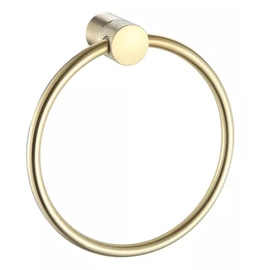 Toallero Aro Accesorio Para Baño Peirano Fabric Gold 17020g