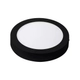 Aplique Plafon Techo Redondo Neutro 6W Negro