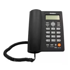 Telefono Fijo Uniden AS7408 Negro con Identificador