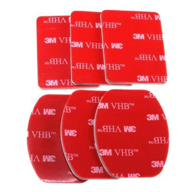GOPRO ADHESIVOS CURVOS Y PLANOS AACFT-001