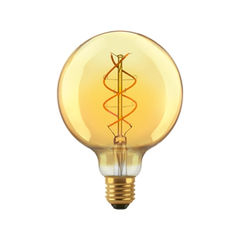 PACK X10 LAMP GLOBO FILA TORNEADO 5W CALIDO 2200K