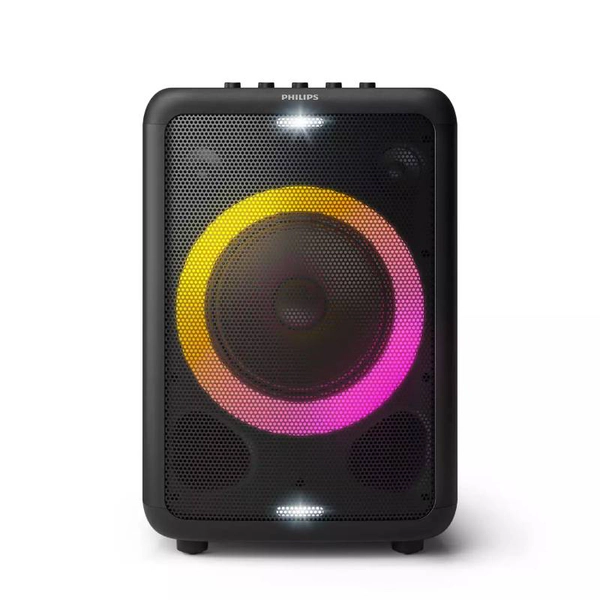 PARLANTE PHILIPS TAX320677 PARTY SPEAKER - 40W RMS WOOFER 8 BT KARAOKE LUCES BA