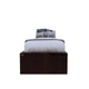 Cama Box EMC 1 plaza con 3 Cajones y 1 zapatero Wengue