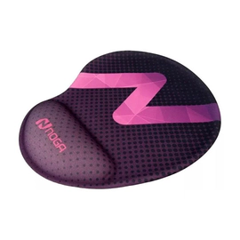 MOUSEPAD NOGA 3D GEL ERGONOMICO GAMER NEGRO Y VIOLETA