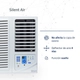Aire Acondicionado de Ventana Frio BGH BC52WFQ 5100W 4500F