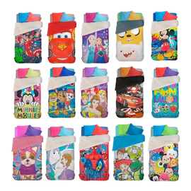 Frazada Corderito Cars Minnie Lol Mickey Frozen Varios