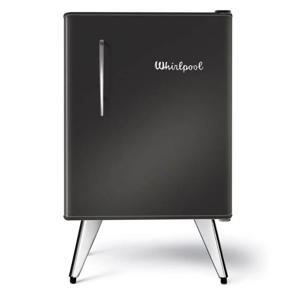 Heladera Compacta Whirlpool WRA09B3 76L Retro Black