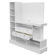 rack Tv Led Mosconi 126 Mueble Blanco