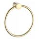 Toallero Aro Accesorio Para Baño Peirano Fabric Gold 17020g