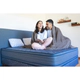 CONJUNTO 140X190X28 - PURPLE - FIRM PRO EURO PILLOW - ESPUMA ALTA DENSIDAD