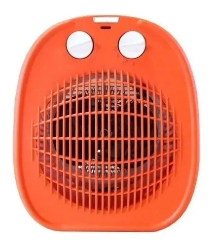 Caloventor Solei 1800w Con Termostato 2 Niveles naranja