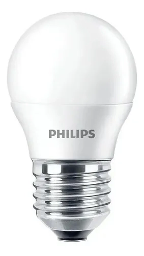 Pack 10 Lampara Philips Led Bulbo Gota 4w E27 Frio