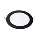 Embutir Redondo Moderno Neutro Lgp 6W 220V Negro