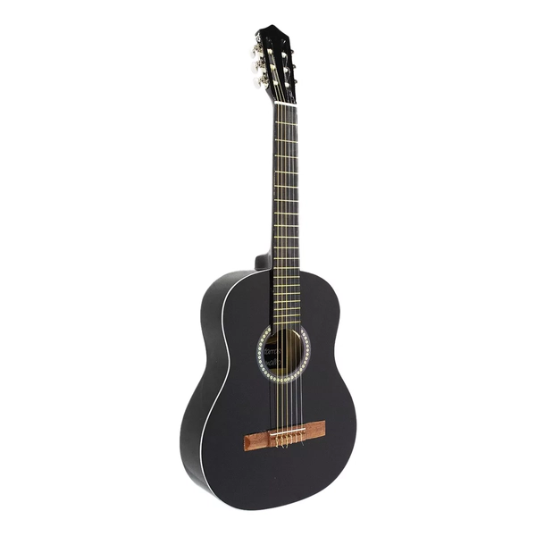Guitarra Clásica Romulo Garcia CG100-NEW Negra con Funda