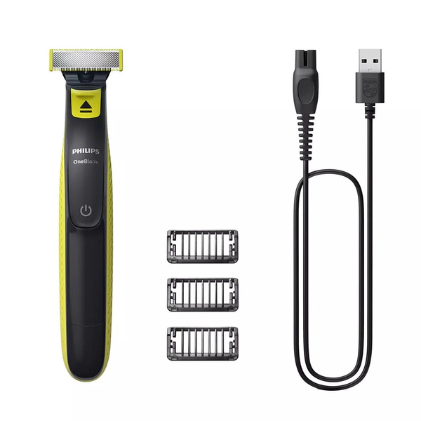 AFEITADORA PHILIPS ONEBLADE QP2724/10 2D BLADE FACE