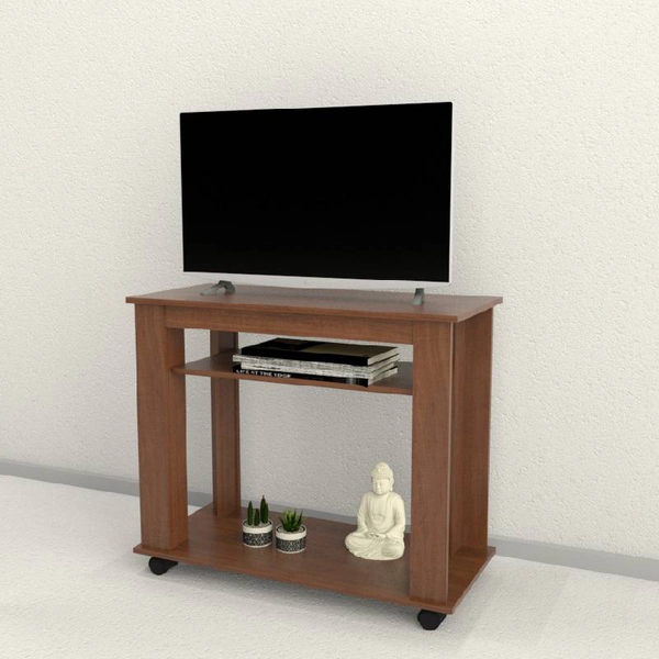 MESA TV TABLES 1005 CTA HOME - CAOBA TABACO HASTA 43