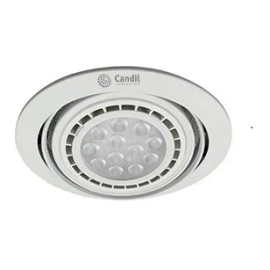 Spot Embutir Ar111 Gu10 Zac Blanco Cardanico Apto Led