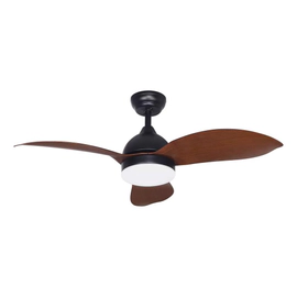 VENTILADOR DE TECHO LAFTDREN 361B 3 VELOCIDADES LED 24W MARRON