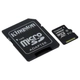 TARJETA DE MEMORIA MICROSD 128GB KINGSTON CANVAS SELECT CLASE 10