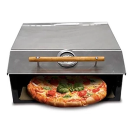 Parrilla Portatil Nakan 3 En 1 Horno Pizzero Plancha Acero