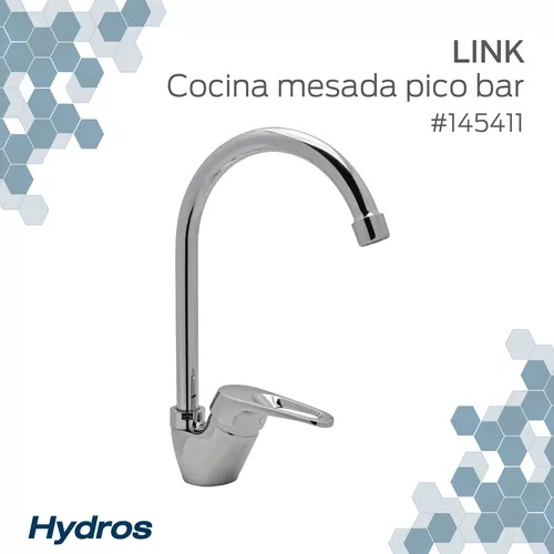 Cocina Mesada Griferia Monocomando Hydros Canilla Griferia Cocina
