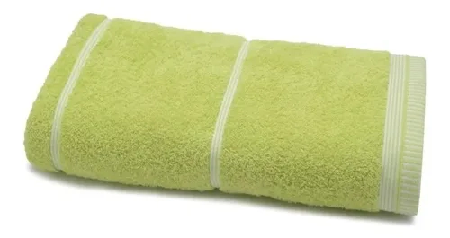 Toallon Playero Arcoiris Nautical Pileta 150x80 Cm Verde Lima