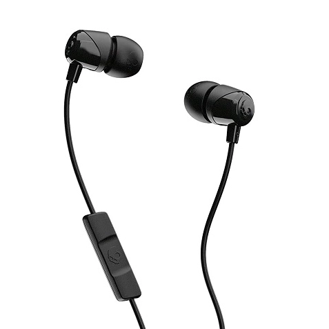 AURICULAR SKULLCANDY JIB BUDS IN-EAR - BLACK (S2DUYK-343)