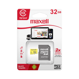 Memoria MicroSD Maxell MCSD 32GB Clase 10