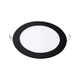Embutir Redondo Moderno Neutro LGP 12W 220V Negro