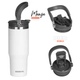 Vaso Con Doble Pared Waterdog ZUMO900WH 900 ml Blanco