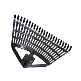 BARRE HOJAS DE PLASTICO NEGRO VOSS 2000