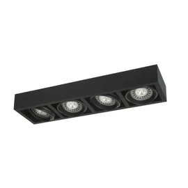 Aplique Plafon Box Cardanico 4 Luces Lampara Ar111 Led