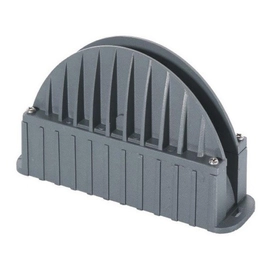 Aplique Mark Led 9W Lineal 180° Gris