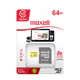 Memoria MicroSD Maxell MCSD 64GB Clase 10