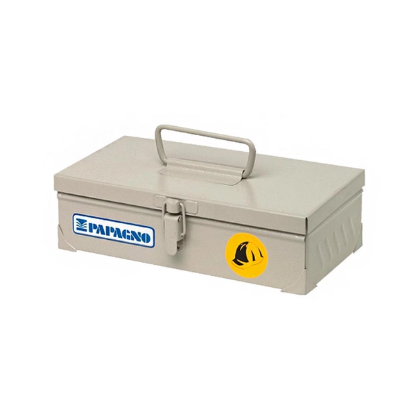 CAJA DE HERRAMIENTAS METÁLICA 280X80X140MM PAPAGNO MODELO 2