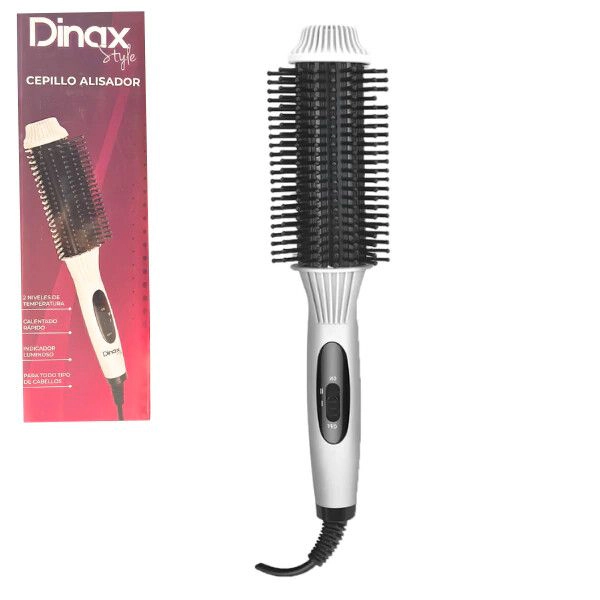 Cepillo Alisador De Pelo Niveles Temperatura Cabello Peine